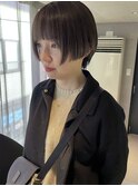 mode short 切りっぱなしボブエアリーロング美髪ピンクブラウン