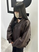 ブレス ヘアデザイン(BLESS hair design)&nbsp;縮毛矯正でぷるぷるロングヘア