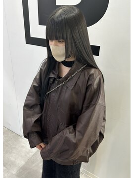 ブレス ヘアデザイン(BLESS hair design) 縮毛矯正でぷるぷるロングヘア