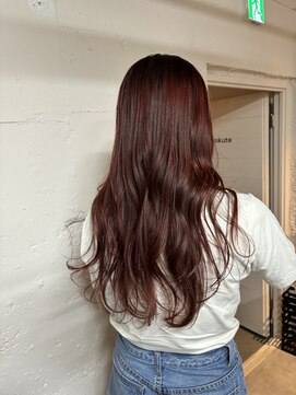 トクテ 吉祥寺(tokute) グレージュカラー/ボブウルフ/黒髪/ココアベージュ