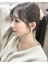 スリー(Three) 【Three萩原/大分/miya】似合わせの顔まわりカット