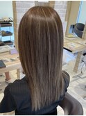 ハイライト ハイライトベージュハイライトグレージュ 白髪ぼかし