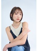 大人ショートボブ/20代30代40代/岡野亘希