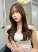 韓国レイヤー/韓国風/ボブ/髪質改善/黒髪/ブリーチなし〔池袋〕