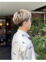 OX CREATION 椥辻 オックスクリエーション ツーブロック メンズカット