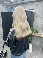 モニカ 栄店(MONIQA)&nbsp;ホワイトベージュ　デザインカラー