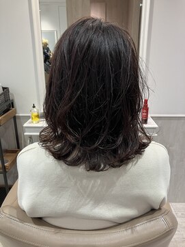 アッシュ 本八幡店(Ash) 高持続！外はね×ウェーブパーマ