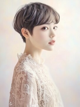 アルトリスト(Altruist Aging×HAIR&SPA) ☆イメチェンピンクベージュアンブレラカラー前髪クールショート