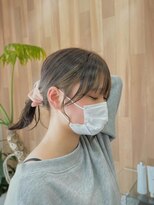 アガペー(Agape) インナーカラー×結んでも可愛い顔まわりカット