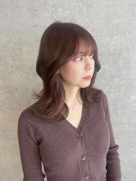 リンクエン(Link enn) 【くびれ巻き】レイヤーカット/韓国/髪質改善/顔まわりカット