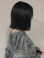 ディスアンドザット あびこ店(THIS&THAT) ぱつっとbob × 暗めbeige