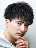 ツーブロックショートマッシュ