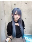 ブルーシルバーカラー
