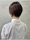 襟足すっきりショートヘア