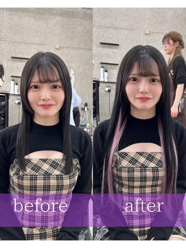 メルシー 福岡天神店(Merci) カット+エクステ[エクステ/シールエクステ/インナーエクステ]