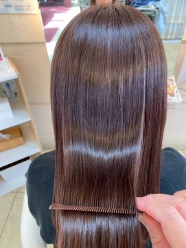 美容室 ルーフトップ(Roof top) 髪質改善*白髪ぼかし*ハイライト*縮毛矯正*前髪カット*白髪染め