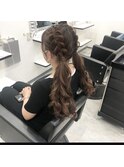 編み込みツイン