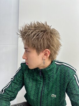 メンズサロン キング 枚方店(Men’s salon K!ng) 波巻きツイストスパイラルパーマ/フェザーパーマ/眉毛/メンズ