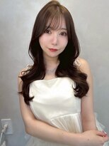 ユーフォリア 銀座本店(Euphoria)&nbsp;ロングレイヤー　韓国ヘア　くびれヘア　モテ髪　アッシュカラー