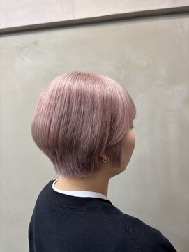 ファビ 渋谷(Fab) くびれヘア/暗めカラー/アプリコットオレンジ/縮毛矯正