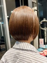 マンプス&nbsp;ショートボブ/キャラメルブラウン