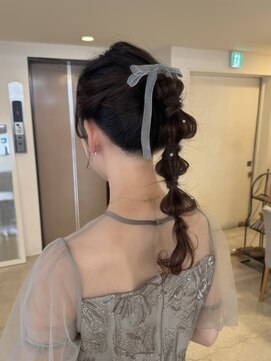 ロカリタ キョウト 四条大宮店(ROCAReTA kyoto) 高めポニー×編み下ろし