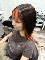 アンジェロ カリノ(Angelo Carino)&nbsp;フルインナーカラー/オレンジ/10代/20代/30代