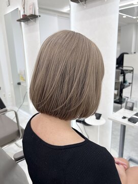 アイセ(I.se Eir TOKYO) ミルクティーベージュ/ダブルカラー/ケアブリーチ/西葛西