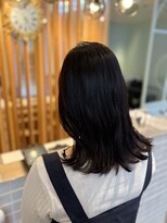 チュール(ture)&nbsp;ラベンダーグレージュ×ミディアムヘア