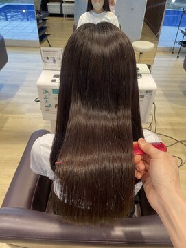 ブーム(BOOM) 髪質改善ストレート×エイジングカラー