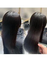 ミヨン 京橋店(miyon)&nbsp;【miyon】韓国レイヤーカット×暗髪カラー×髪質改善