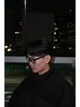 シフト メンズ オンリー サロン 薬院店(SHIFT Men's only salon) 毛流れセンターパート