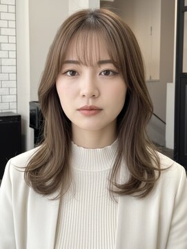 お顔まわりカット◎