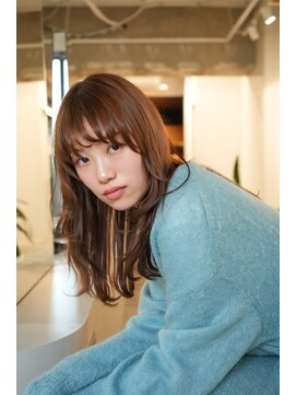 ラヴィズム 長岡店(LUVISM) ◎韓国ヘアー顔周りレイヤーダブルカラーおくれ毛前髪長岡/新潟