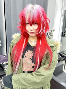 ジオラマ(DIORAMA) デザインカラー/レッドカラー/ホワイトカラー