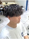 メンズニュアンスマッシュパーマ　水戸/メンズパーマ