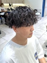 クアトログランシュ 水戸店(QUATRO×GranCieux)&nbsp;メンズニュアンスマッシュパーマ　水戸/メンズパーマ