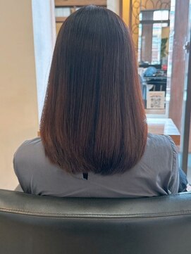 アミーベル クレール(AMI a BELLE Clair) 【226.カラー×髪質改善】縮毛矯正・白髪染め・ショートカット♪