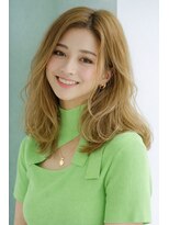 ディンプル 越谷駅前(DiMPlE)&nbsp;やわらかミディアムハイトーンボブ　　DiMPlE越谷/越谷駅前