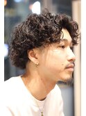 スパイラルパーマ