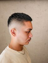 ワンワンオー バーバーショップ 長浜店(@110 BARBER SHOP) スキンフェード・クロップスタイル