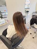 アイスプロドバイブルーム 木更津店(ice prod by bloom)&nbsp;イメチェン/ピンクベージュ/アンブレラカラー/前髪/木更津