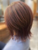 ヘアープレイスルシア(Hair Place Lucia) 外ハネウルフ