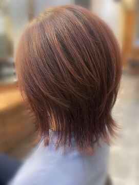 ヘアープレイスルシア(Hair Place Lucia) 外ハネウルフ