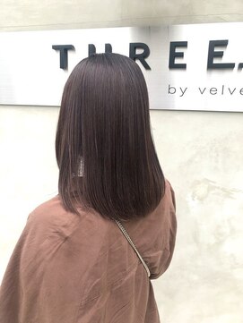 スリー バイ ベルベット 博多(THREE... by velvet) 髪質改善縮毛矯正☆