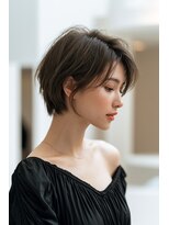 ラファンジュ ヘアー(Rohange hair)&nbsp;ひし形レイヤーボブ/ひし形ショートボブ/ハッシュカット