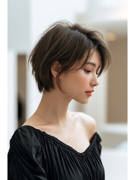 ラファンジュ ヘアー(Rohange hair) ひし形レイヤーボブ/ひし形ショートボブ/ハッシュカット