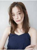 【GEEKS渋谷】ハッシュカット/顔周りレイヤー/夏カラー/20代30代