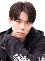 アーリー(Ali'i) ナチュラルセンターパートコンマバングニュアンスパーマ