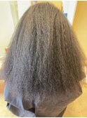 ストレートヘアー